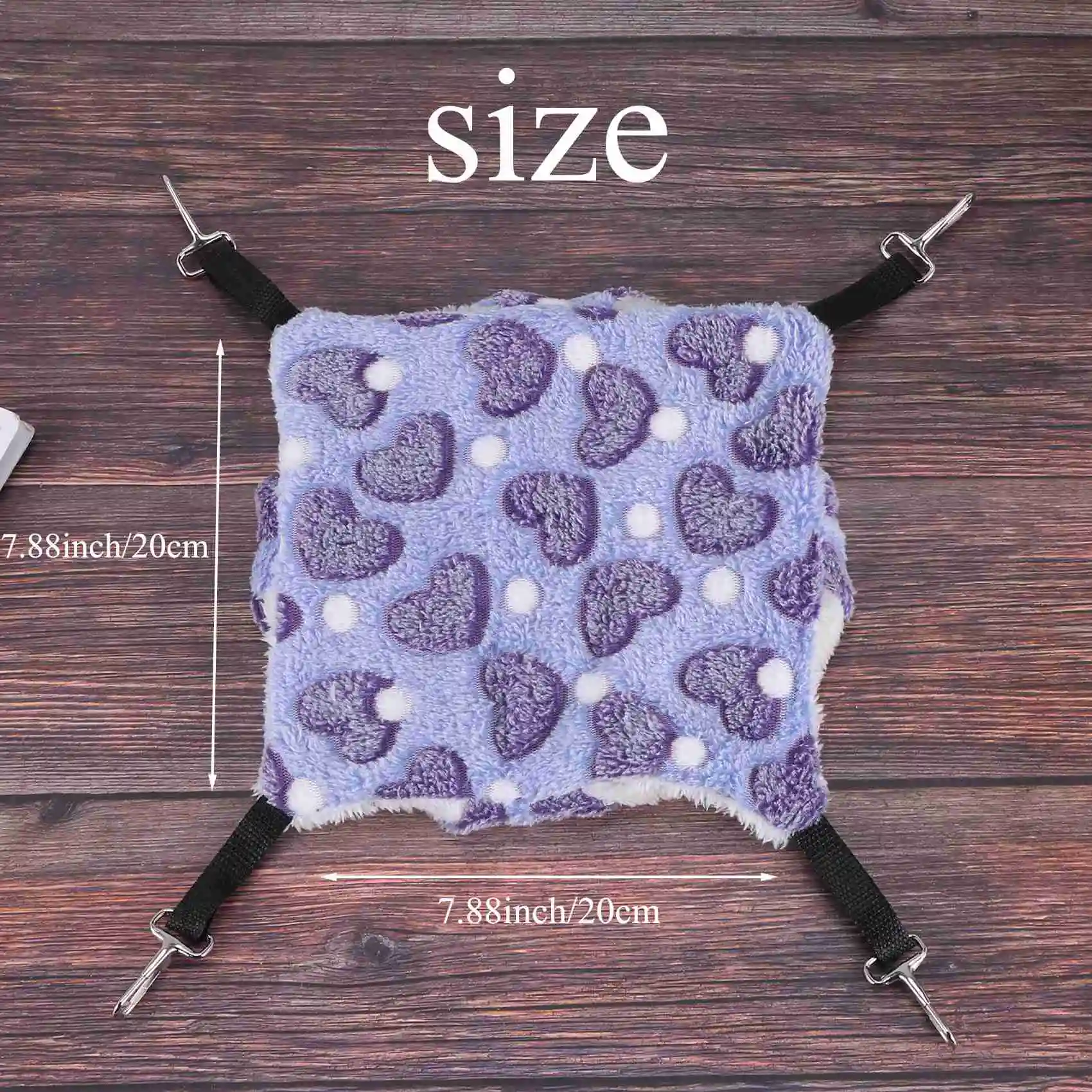 BHBL 2 Pieces Guinea Pig Rat Hammock Guinea Pig Hamster Ferret Hanging Hammock Toys Bed for Small Animals Small