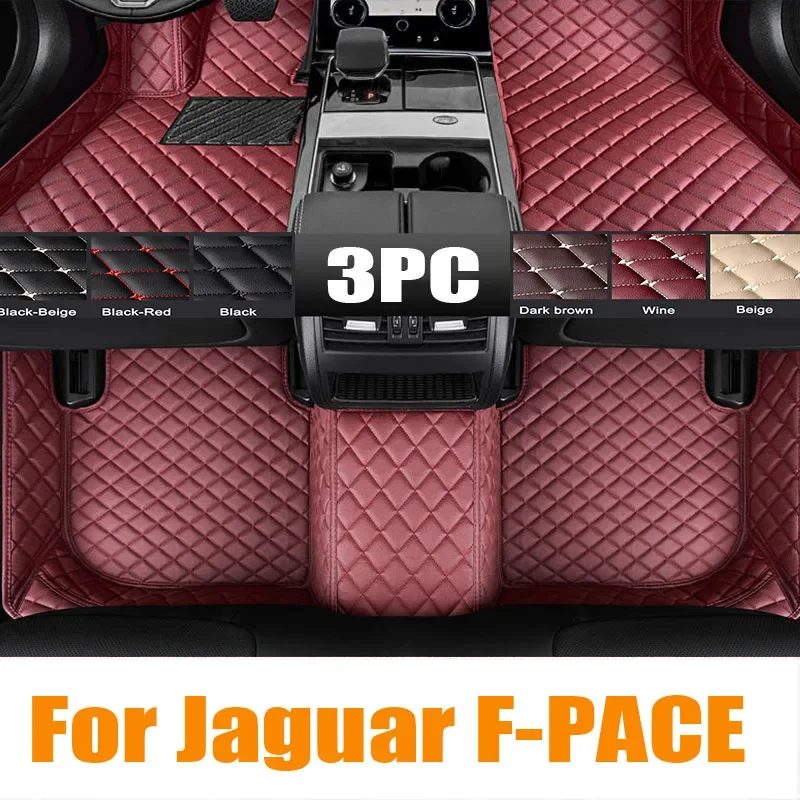 Tappetini per Auto per Jaguar F-PACE 2016 2017 2018 2019 2020 cuscinetti per piedi Auto