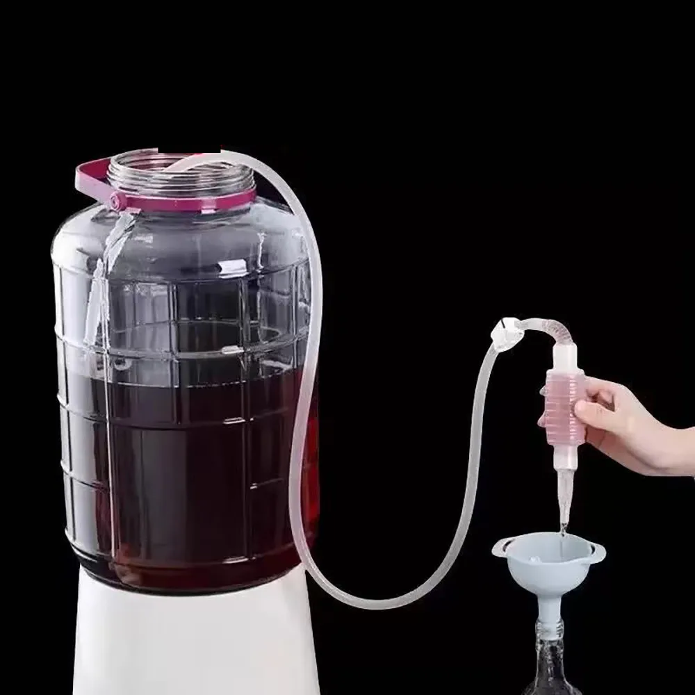 Nueva manguera de sifón de elaboración de cerveza, herramienta de fabricación de cerveza y vino de plástico de calidad alimentaria de 2M para elaboración casera