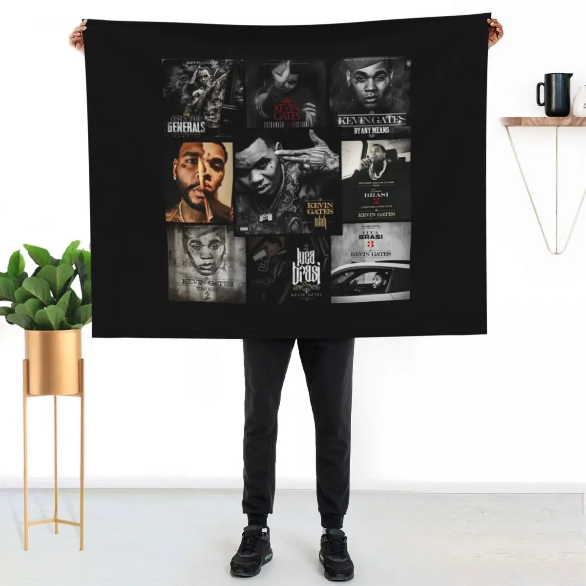 Kevin Vintage - Kevin Tour Throw Blanket anime Hairy Winter beds blankets and throws wednesday Stuffeds Blankets
