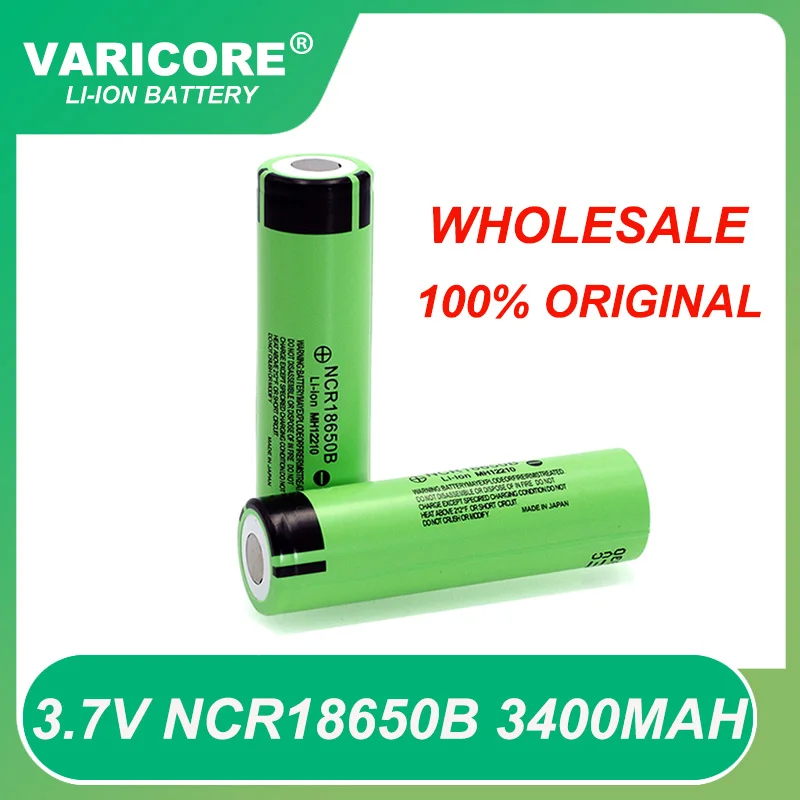 100% nowy oryginalny NCR18650B 3.7 v 3400mah 18650 akumulator litowy do latarki bez podatku