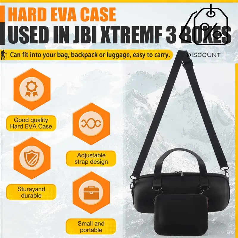 ABMF-жесткий чехол из ЭВА для Xtreme 3, дорожная коробка для хранения, защитный чехол, сумка, портативная сумка для беспроводного динамика