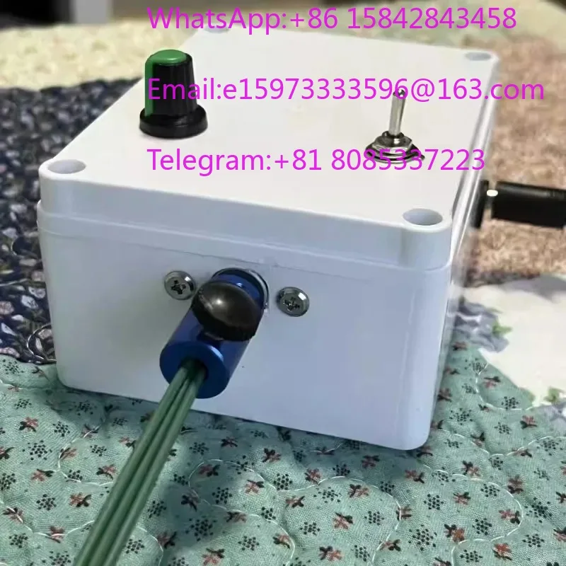 Twist flower pole artifact, yarn, flower, electric twisting cop-per wire artifact, string rice bead winding machine