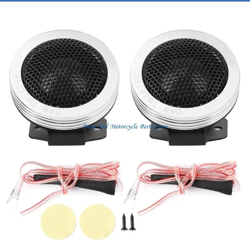 P9FD 2Pcs Vehicle Sound Enhancers Tweeters For Improved Sound In All Vehicle Types