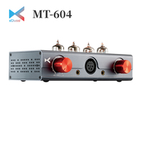 XDUOO MT-604 Balanced Tube Headphone Amplifier 6J1 Pre amp XLR/4.4MM Balanced Input/Output Tube+Transistor MT604 Hybrid Amp