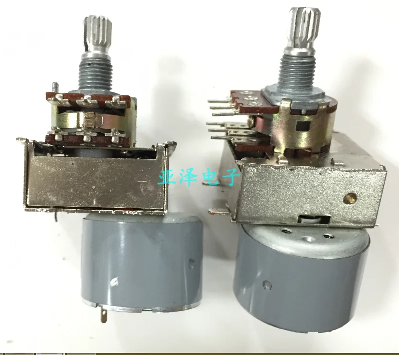 

Sunway 16 power amplifier, volume motor, potentiometer, dual connection 50K * 2 axis length 15MM