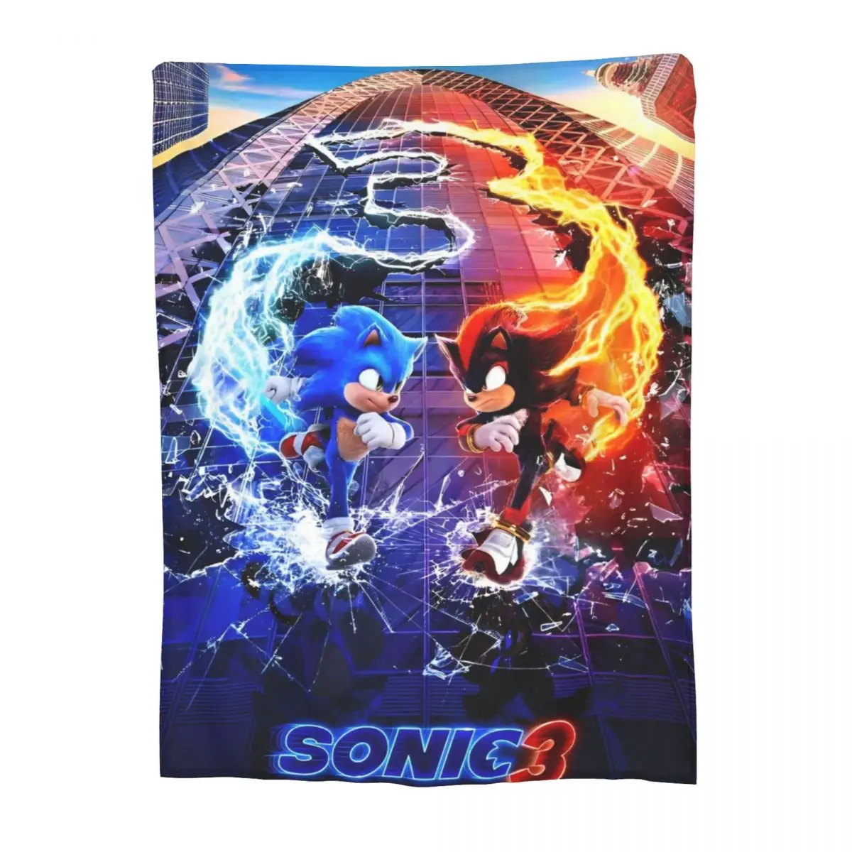 S-Sonics The H-Hedgehogs Blankets Fleece  Warm Throw Blankets for Bed Bed Rug