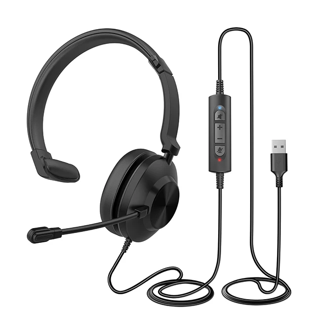 Professional office ENC noise reduction headphones, telephone headphones, suitable for call centers, business headphones