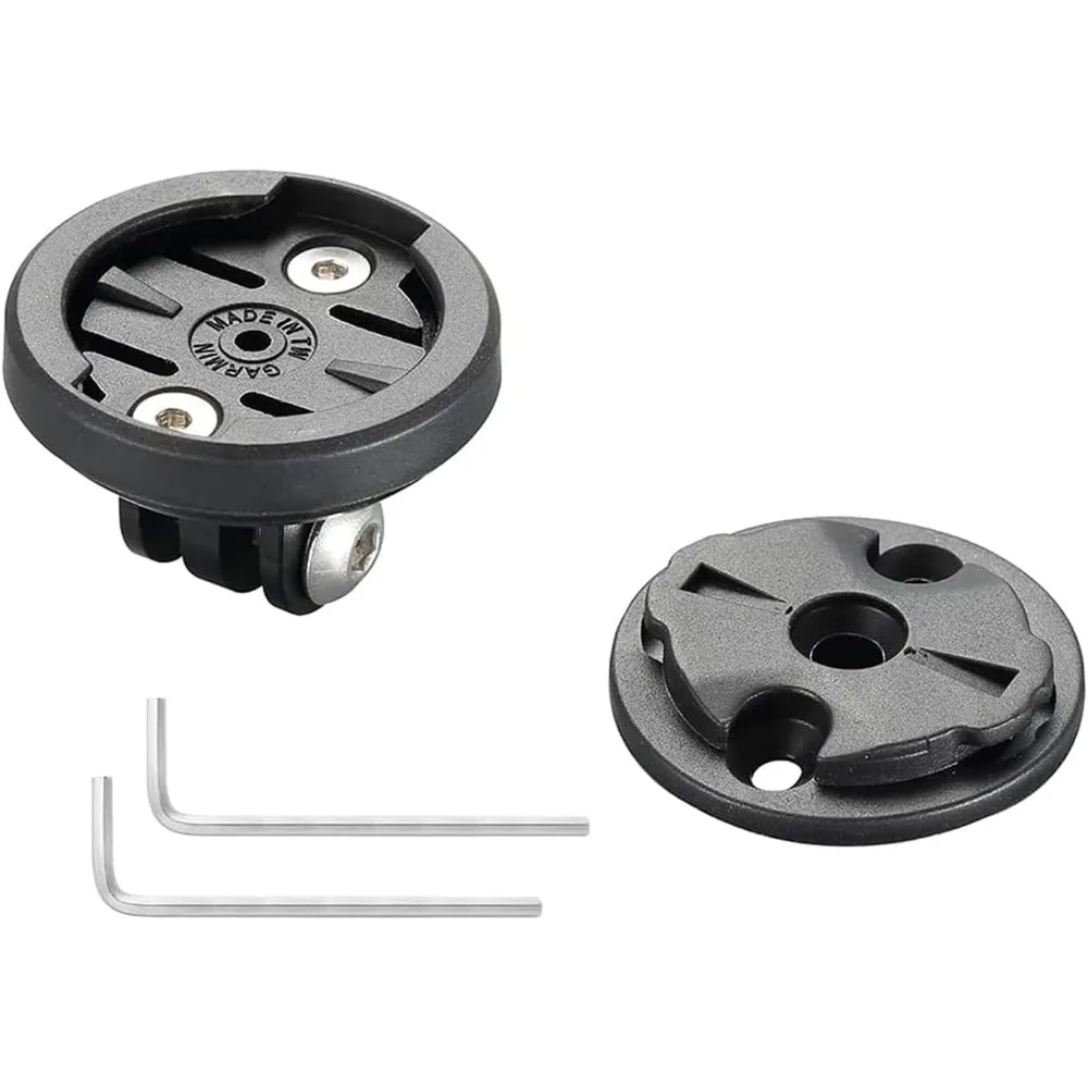 Interface Combo Adapter for Garmin Edge,Out Front Mount Quick Release Adapter Compatible with Gopro Action Camera Headlight