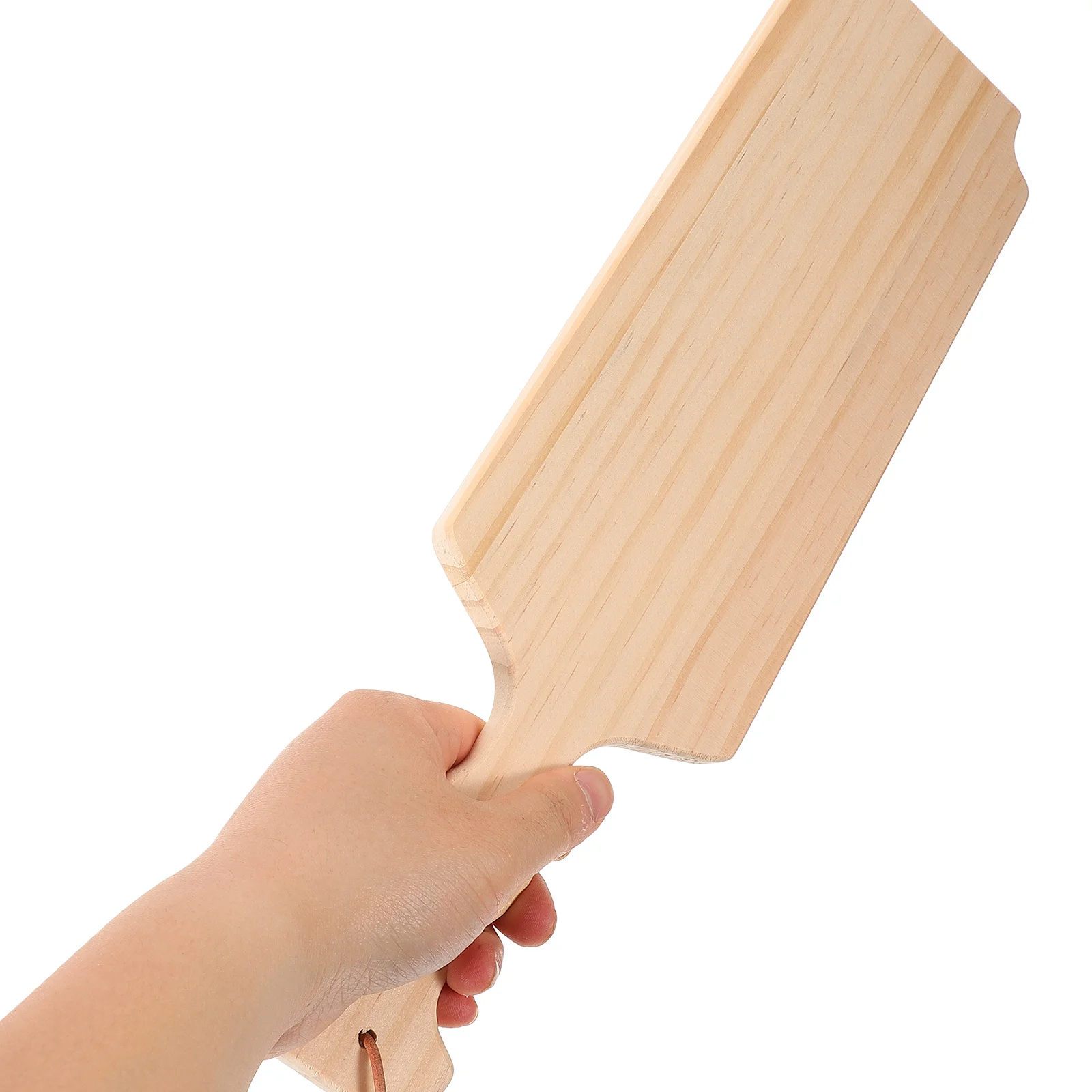 Pá de madeira artesanato inacabado recortes diy para crianças pintura em branco formas de madeira artesanato ornamento projetos