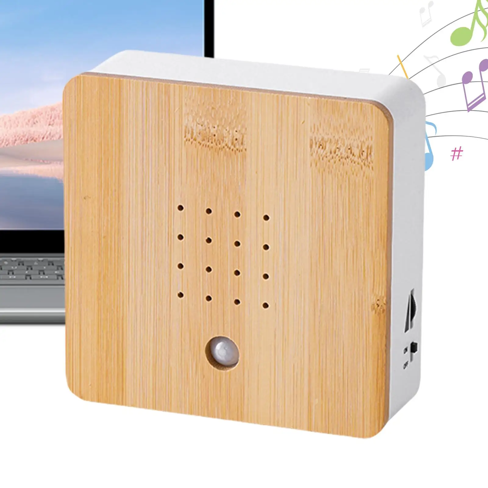 2026 Portable Chirping Sound Box Mini Simulation Singing Bird Box Automatic Clear Motion Sensor Bedroom