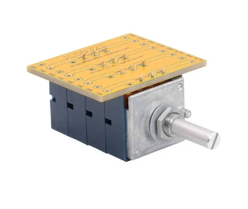 1 шт., японский оригинальный ALPS RK27, четырехместный балансирующий потенциометр громкости 10KA 50KA 100K с печатной платой