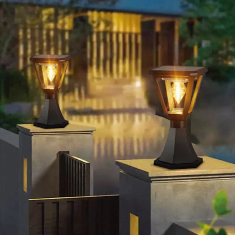 Light Cube Solar Lamp Ipx4 Waterproof, High-Efficiency Monocrystalline Silicon ABS Environmentally Friendly Lamp Body