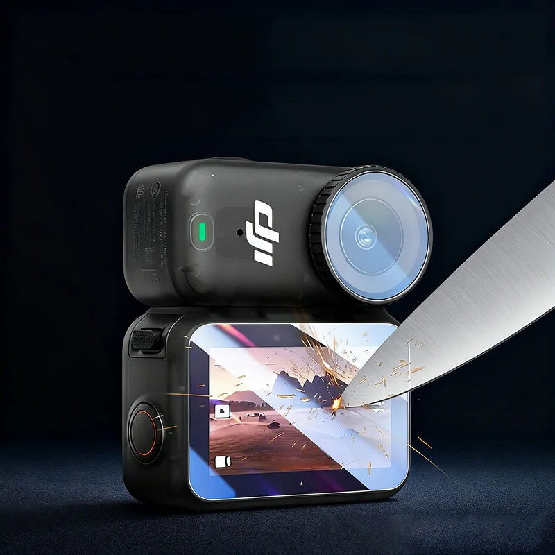 واقي شاشة DJI Osmo Nano من الزجاج المقسى فائق الوضوح، طبقة عدسة الكاميرا، مضاد للخدش، عبوة ملحقات عالية المتانة #6