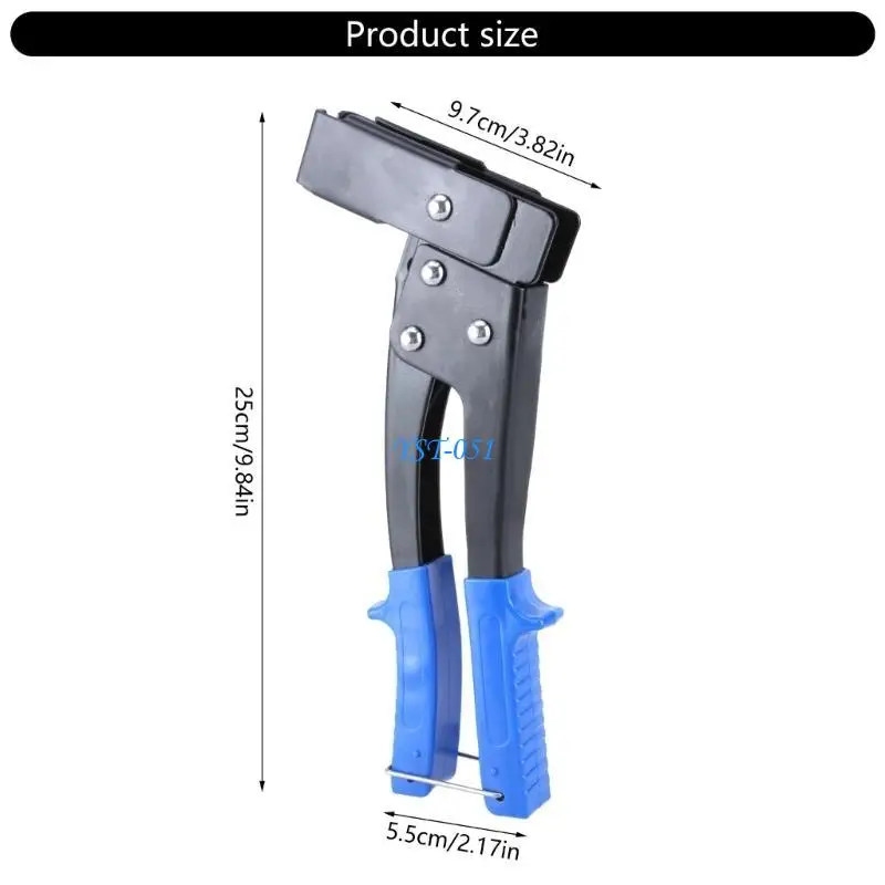 E15a một tay súng đinh hương có súng đinh tán có bộ đinh tán bằng tay với 30 % đinh tán