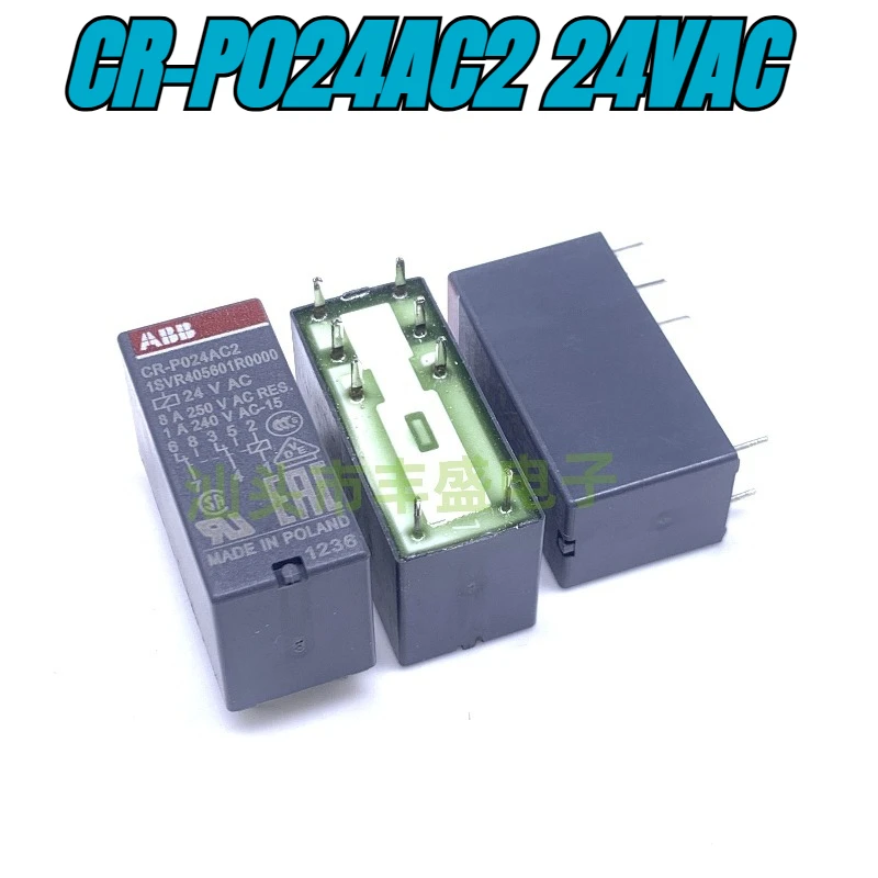 New 1pcs/lot CR-P024AC2 24VAC 8pins 1SVR405601R0000