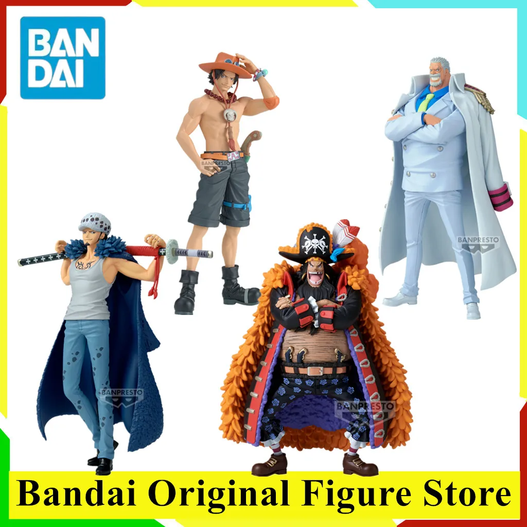 

Оригинальный BANDAI One Piece DXF Banpresto Monkey D Garp Portgas D Ace Аниме Фигурка Игрушки Marshall D Teach Trafalgar D. Water Law