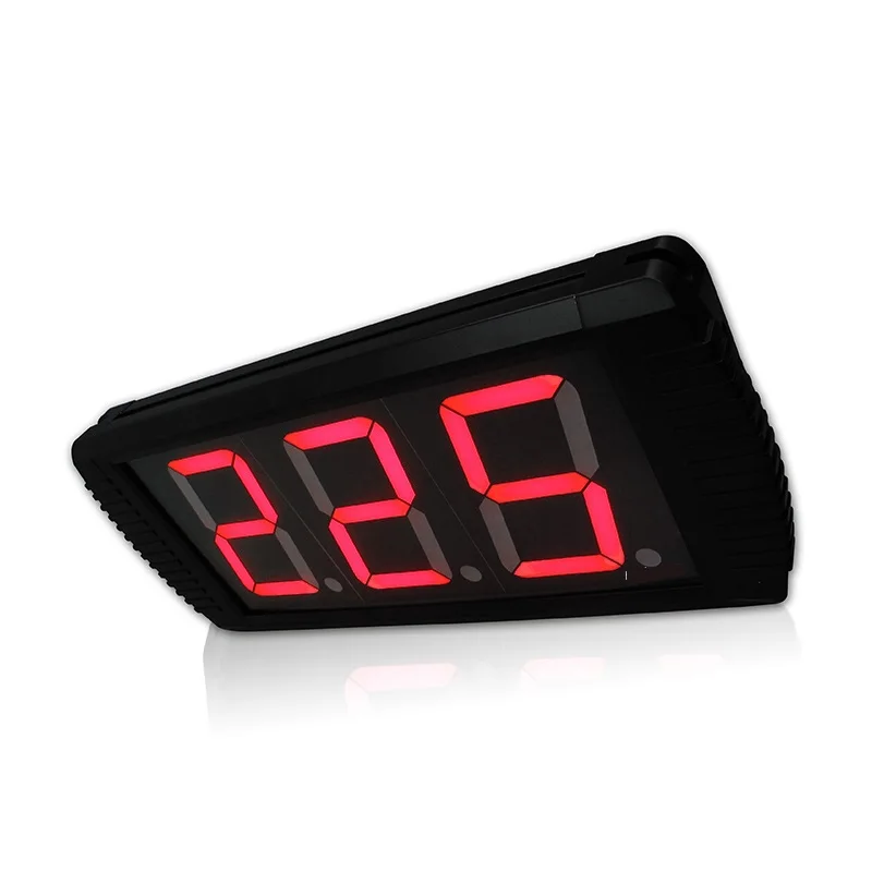 Portable 4-inch 3-Digit LED Display 999 Days Count Up Countdown Timer Large Digital Indoor People Flow Bus' Students Counter