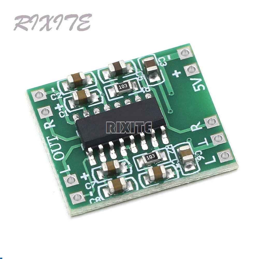 1/2/5/10 sztuk PAM8403 Audio 2x3W Mini cyfrowy wzmacniacz mocy płyta dla klasy D Stereo moduł wzmacniacza audio 5V moc