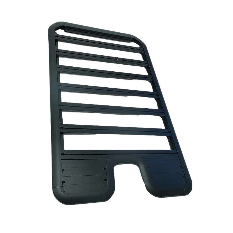 Low Profile Universal Aluminum Alloy Roof Rack-High Capacity 70kg Easy Installation Wind Resistance All Cars Daily Use Tail Fin