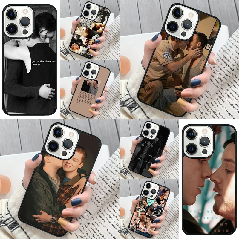 Gallavich Pride Love Ian Shameless Phone Case Cover for iPhone 16 12 mini 11 13 14 15 Pro Max SE2020 for Apple 7 8 Plus Coque