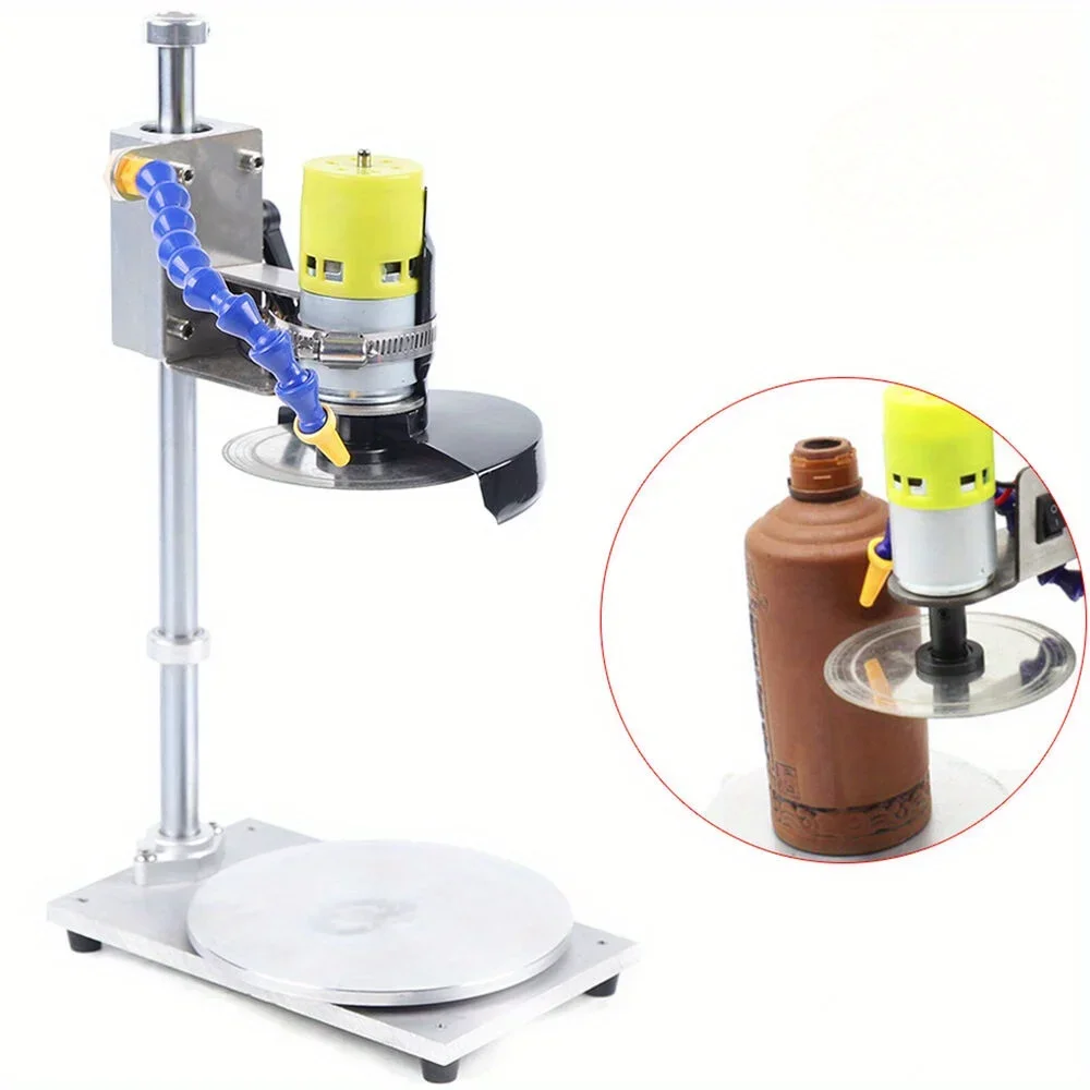 

3000-6000RPM Electric Bottle Cutter - Precision DIY Glass Cutting Kit for Wine/Beer Bottles & Craft Jars