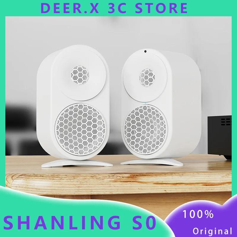 

SHANLING S0 Active Monitor Speaker Bluetooth 5.3 Bookshelf High Fidelity HiFi Audio Home Custom Desktop Speaker