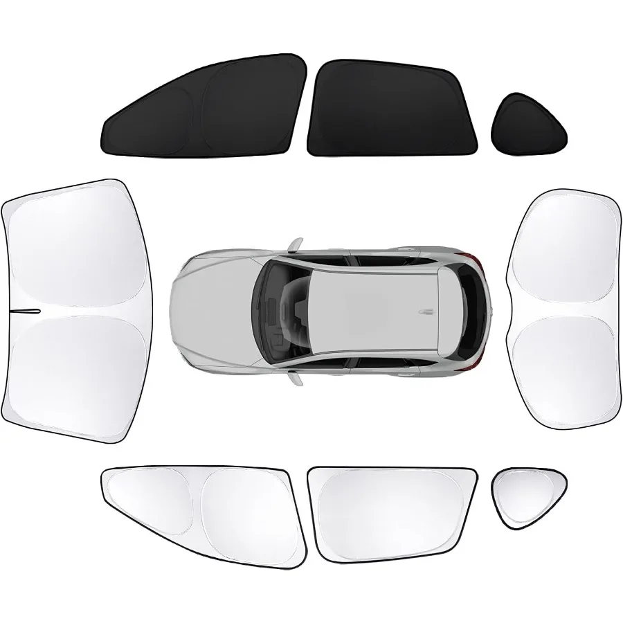 

8pcs Car Window Shades for Mazda CX5 20132016 Accessories Windshield Side Rear Full Sunshade Sun Visor UV Blocking Privacy Prot