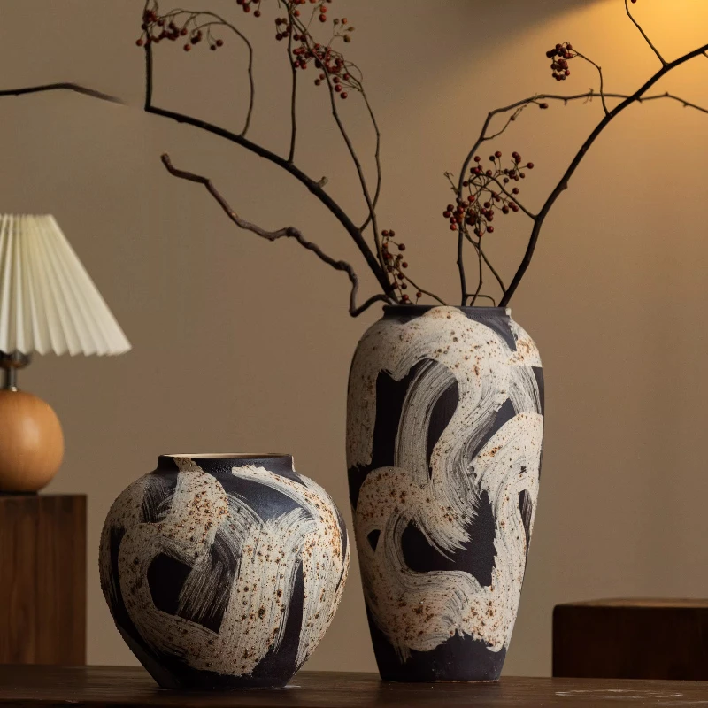 Office Homestay Vases Bedroom Ornament Balcony Living Room Vases Table Decorations Ceramics Home Decor Ваза MH40HP