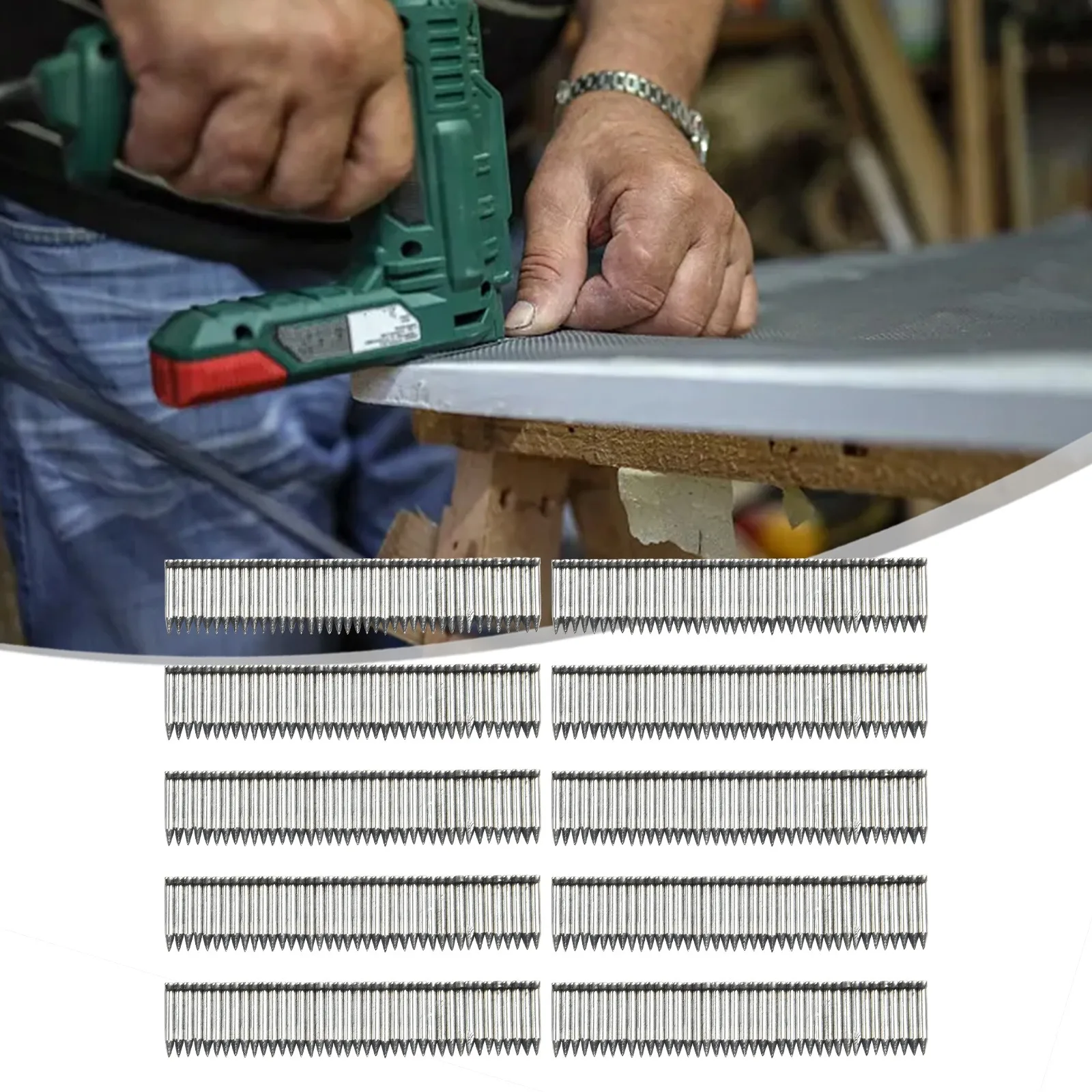 

High Quality Brand New Cement Nails Steel For Flooring Cement For ST18 Manual Nailer Hardware Nails Silver Accessories