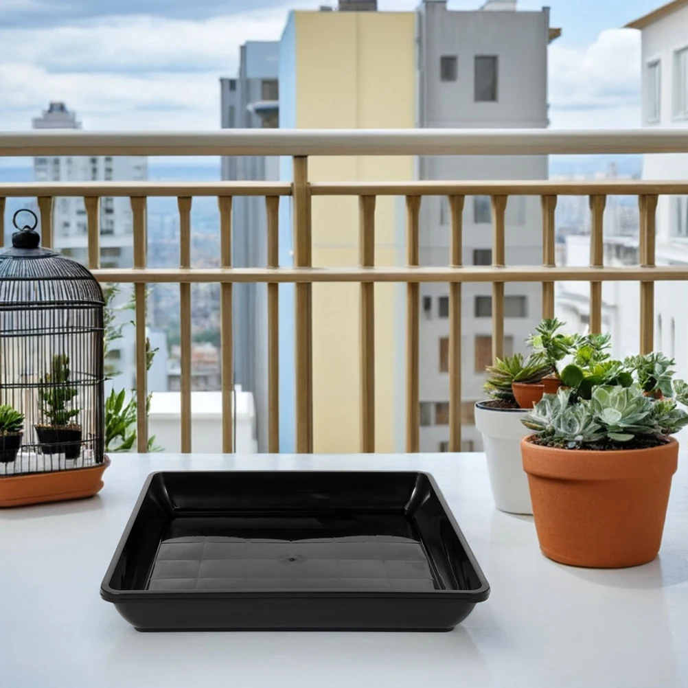 

2 PCS Flower Pot Tray Drip Trays Base Plant Saucer Indoor Planter Plate Pp Pots Succulent Handmade Sandworms