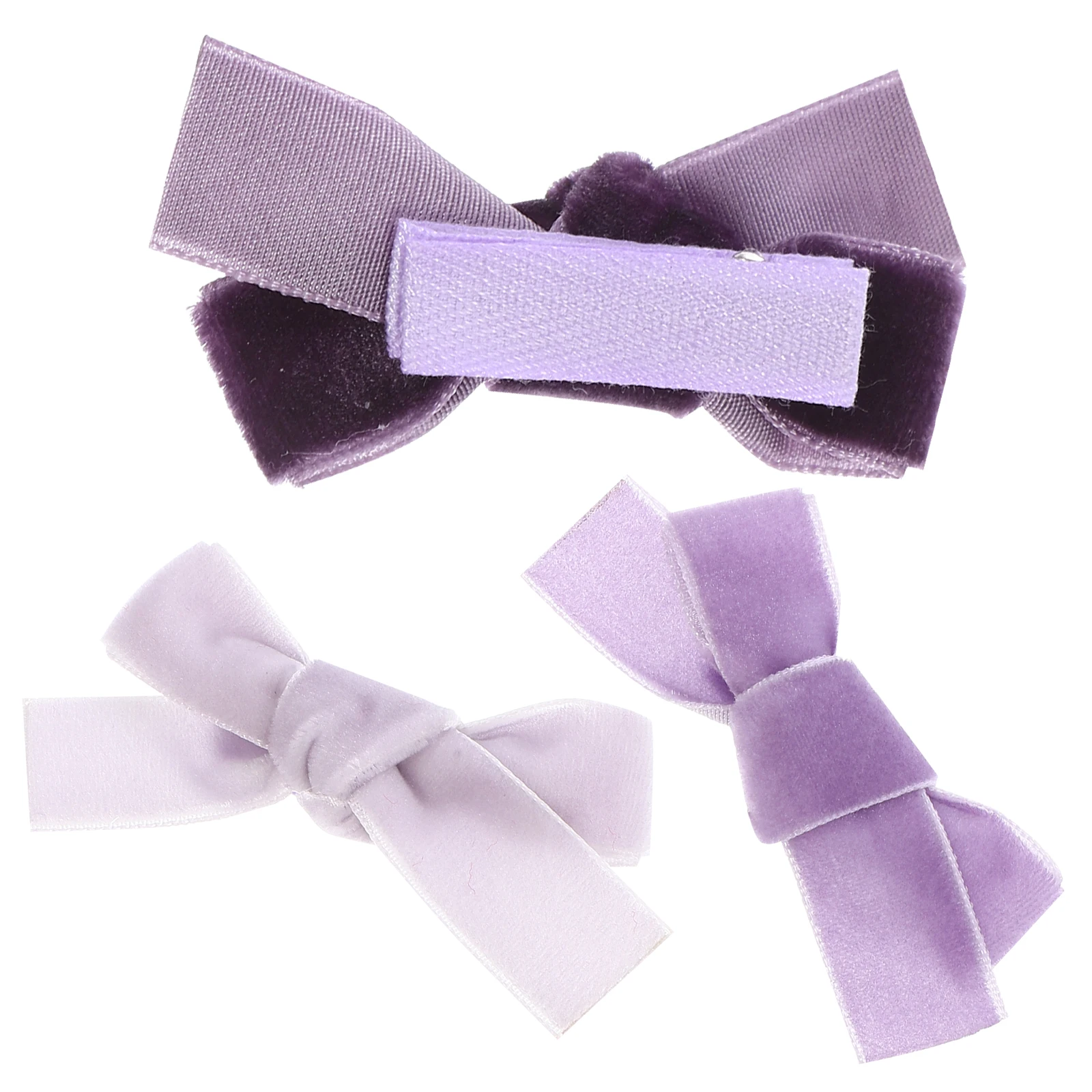 

3Pcs Small Bow Hair Clips Cute Lightweight Decorative Hair Accessories for Girls Stage Party Bows for Girls Bow Clips