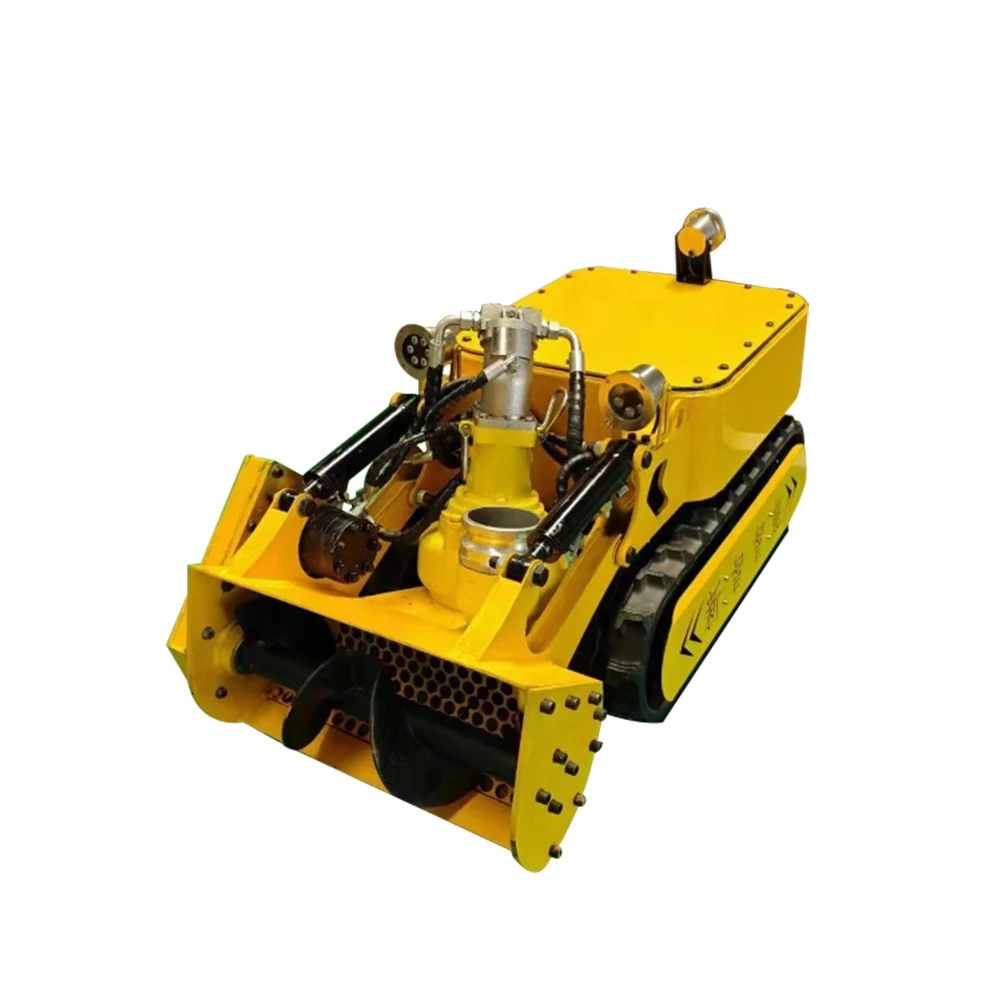 Autonomous Underwater Dredging Robot 22kW Remote Control Crawler Sediment Removal Equipment for River Lake Canal Projects