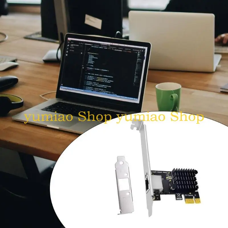 

Сетевой адаптер Gigabit Ethernet 587B PCIe с RJ45 10/100/1000 Мбит/с, сетевая карта RTL8111H для