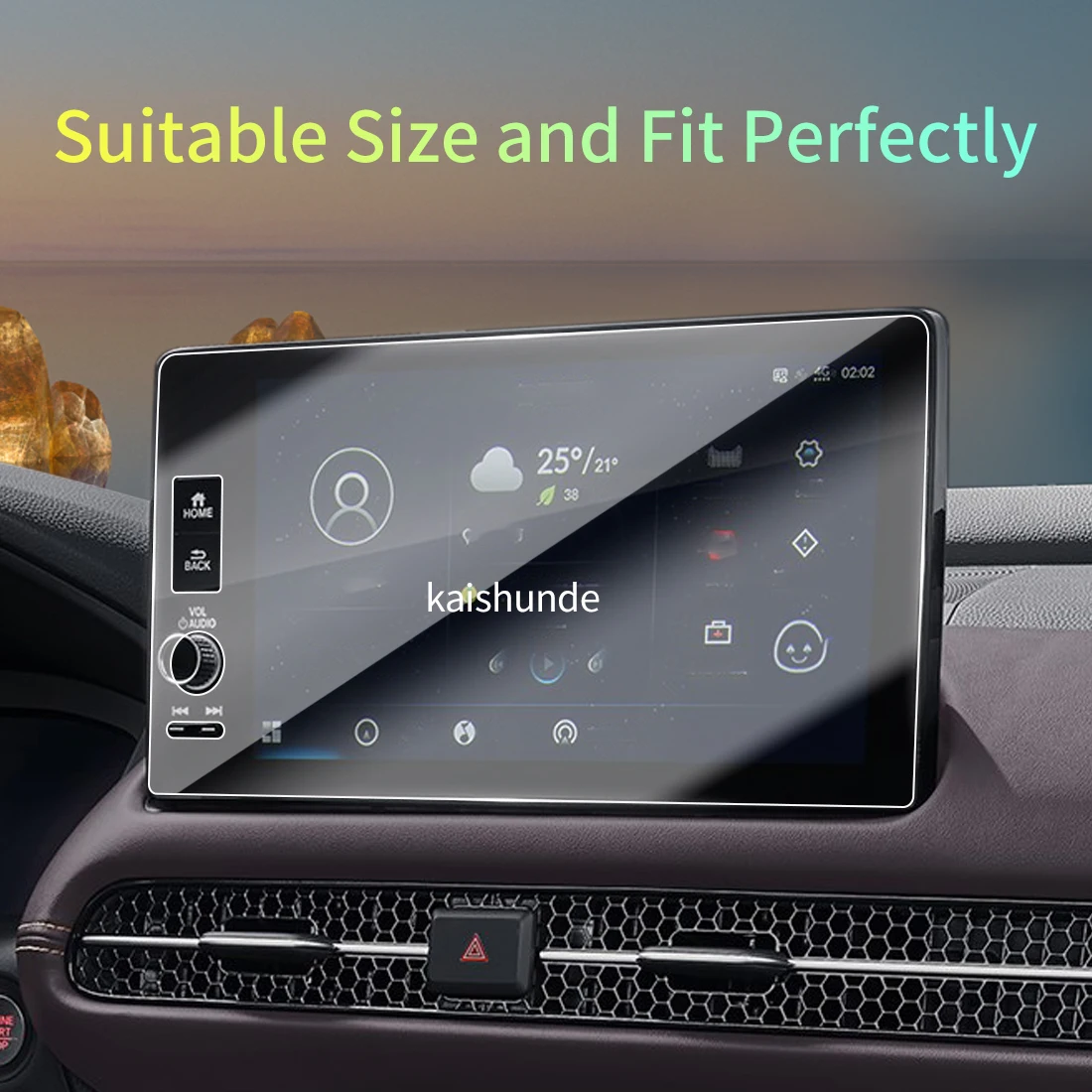 Car Stickers Meters Protector For 26 HONDA ZR-V Tempered Glass Protective Film Display Navigation Vehicle