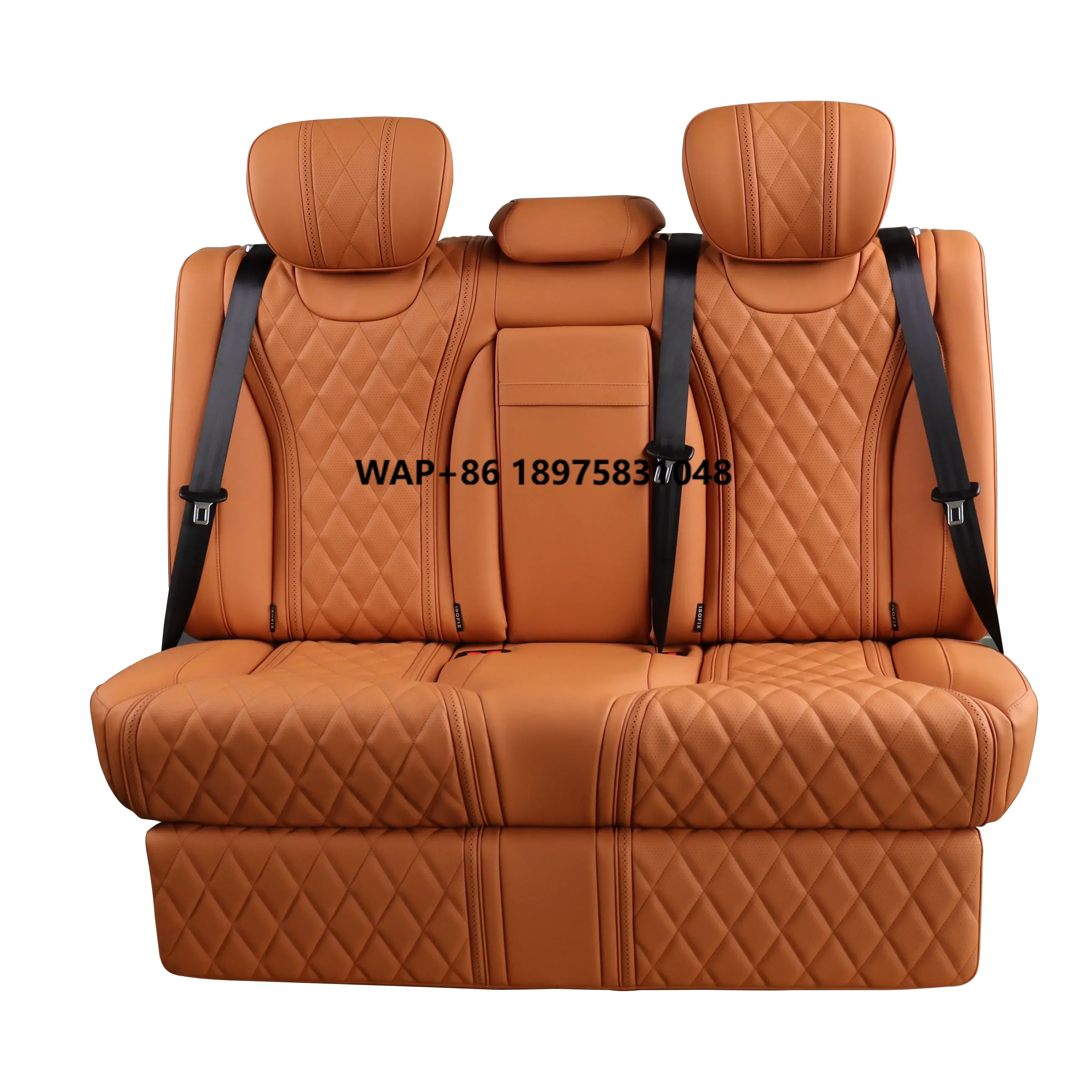 Custom Aero Seat Luxury Bench Seat Sprinter Auto Rear Three Seats Camper Van Sofa Bed