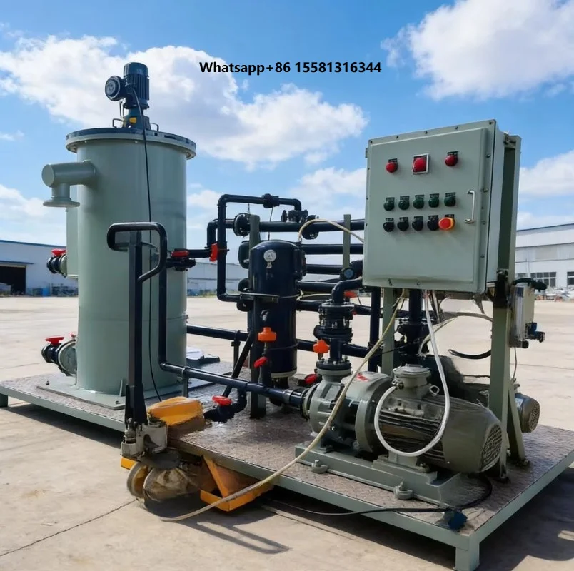 Brator Oily Waters Oil Water Separator Machine DAF PLC Core Components 316L Stainless Steel 5m/h ExdllBT4 Explosion-proof 1 Year