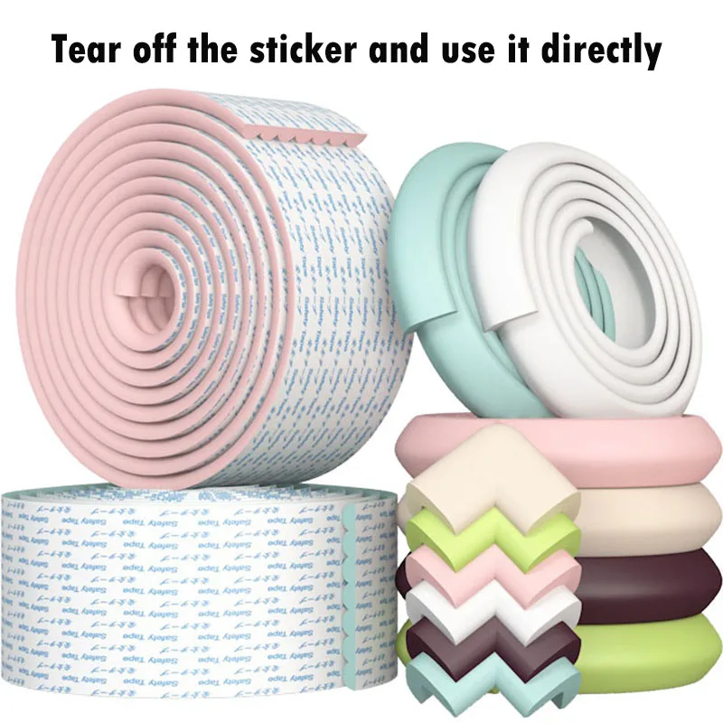 2M Child Safety Corner Protector Baby Home Security Protection Furniture Corners Angle Protector Tape Baby Proofing Products