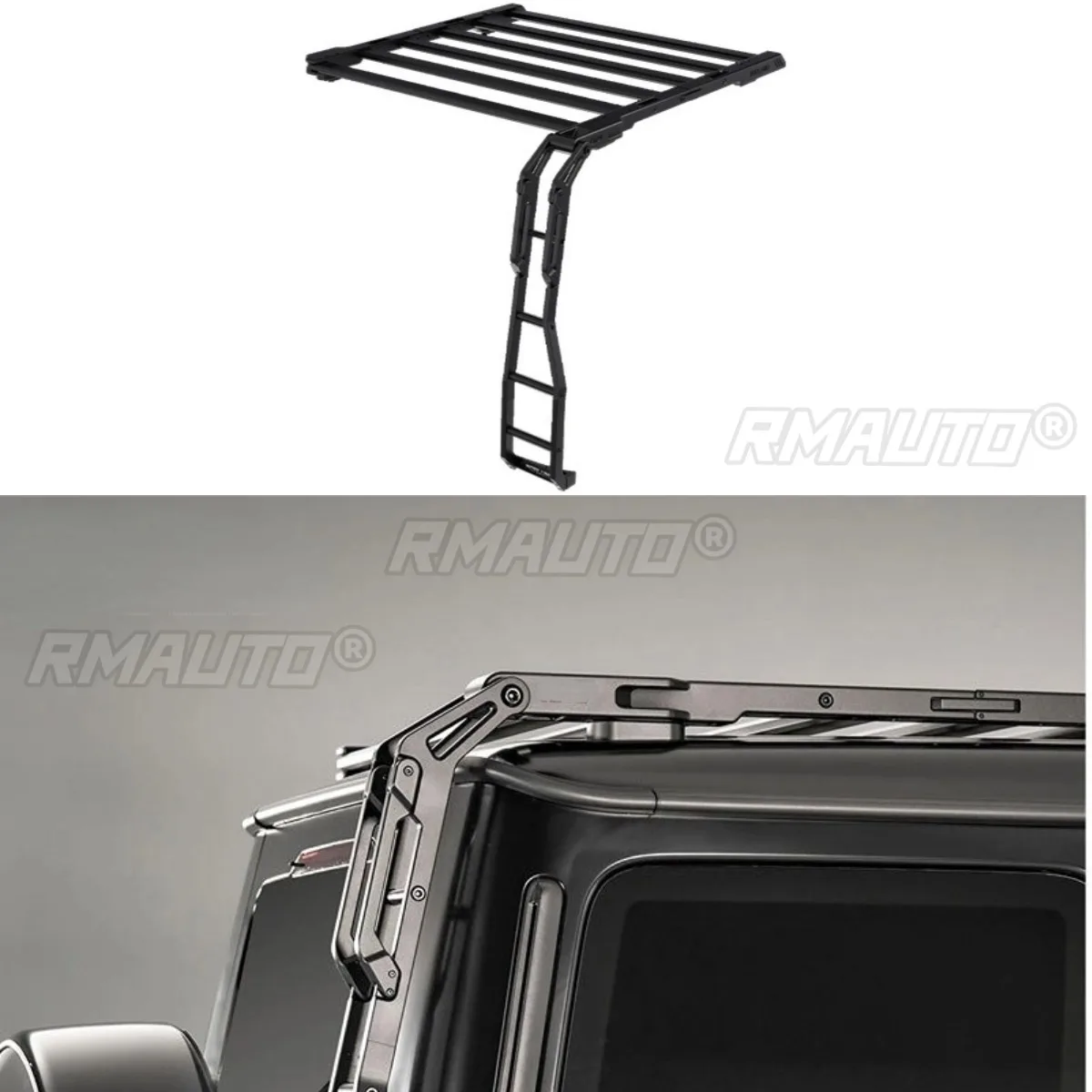 Luggage Rack Frame Auto Parts Side Roof Ladder Chin Body Kit For Benz G500 G63 G350 G350D G400D 2018-2022 Car Accessories