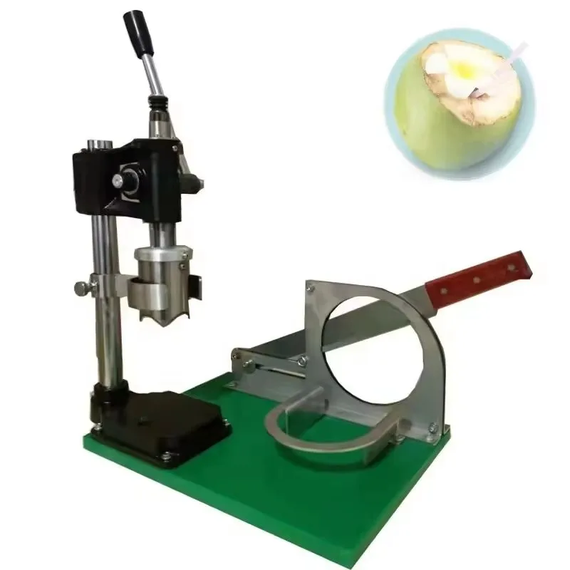 ff.&Co Manual Coconut Opener And Peeler 2 In 1 Stainless Steel Coconut Lid Opener Tool For Fruit Shop Smoothie Bar Kitchen-h#