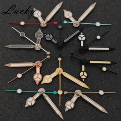 High Quality NH35 NH36 Hands Silver Black Grey Gold Watch Hands Green Luminous Watches Pointers Fit NH35/NH36/4R/7S Movement
