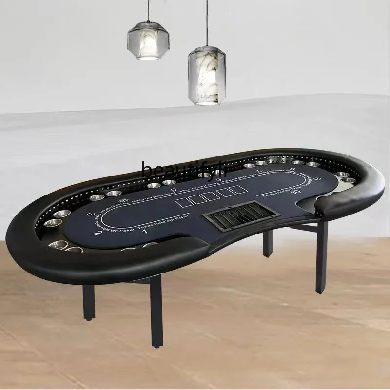 

YHH Professional Texas Poker Table Game Texas Poker Poker Table Foldable Desktop