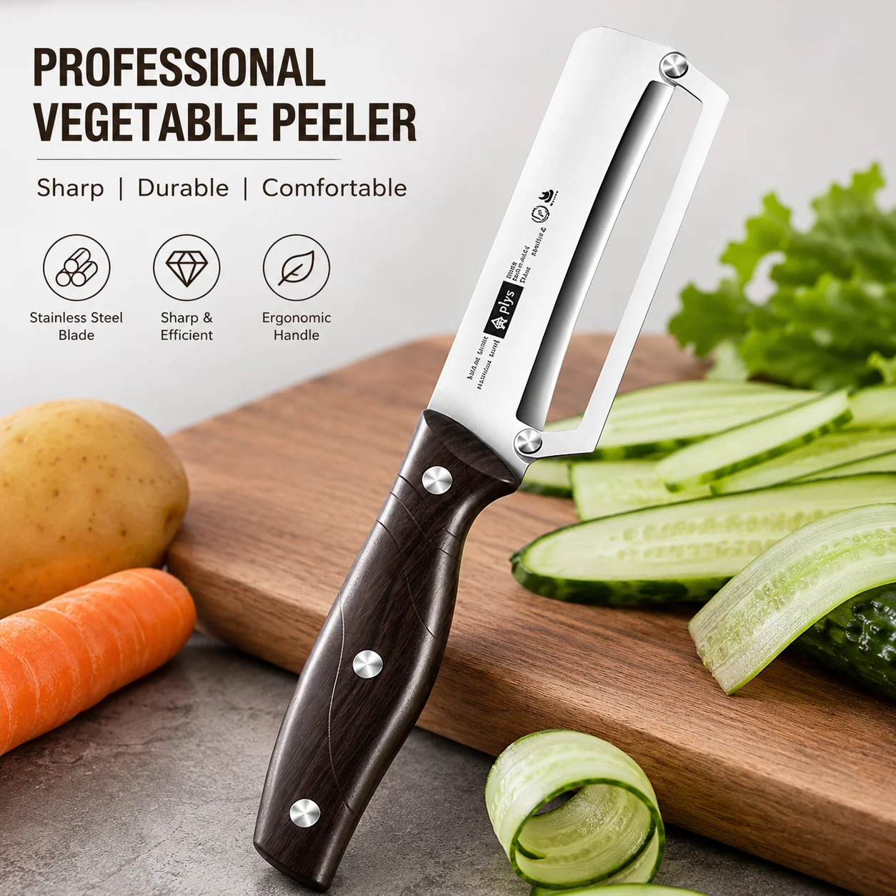 WXCOO Multi Functional Vegetable Peeler With Ergonomic Handle For Peeling Slicing Fruits And Vegetables Kitchen tools