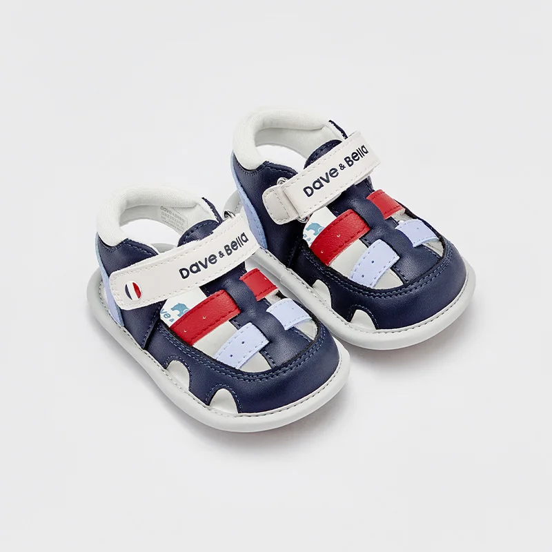 Dave Bella Baby Summer Sandals Children Comfortable walking Shoes Birthday Party Sandals Baby Outdoor Sandalias DB2252362