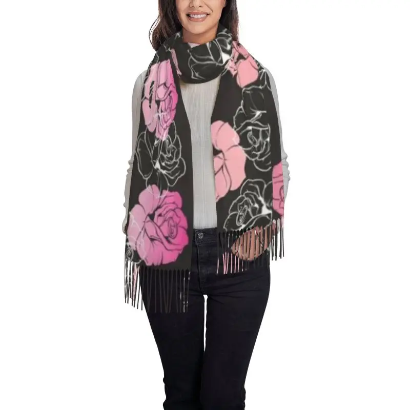 Flower pattern printing new Wraps model Scarf Cashmere Woman Wool Ladies Scarf Warm Scarf Women's Winter Scarves Autumn