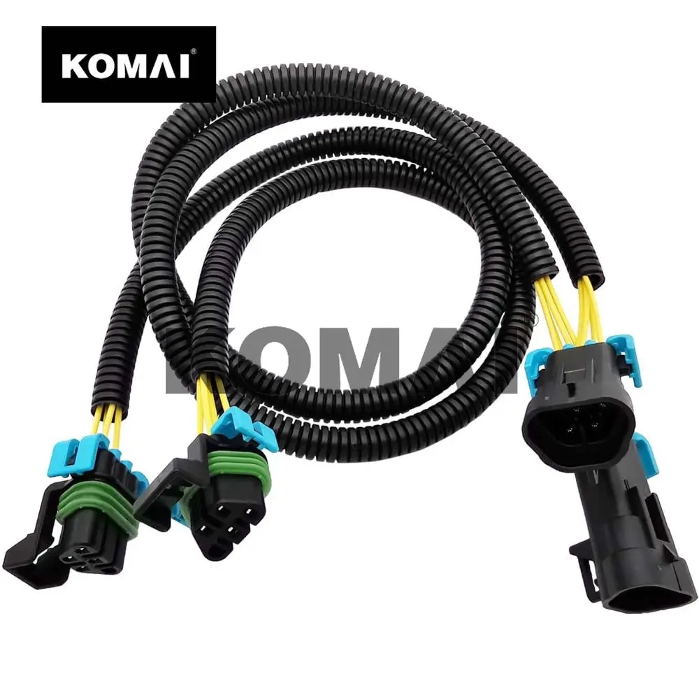 

Oxygen O2 Sensor Header Extension Harness, 24 Inches Long, 2PCS Black, Replacement Part