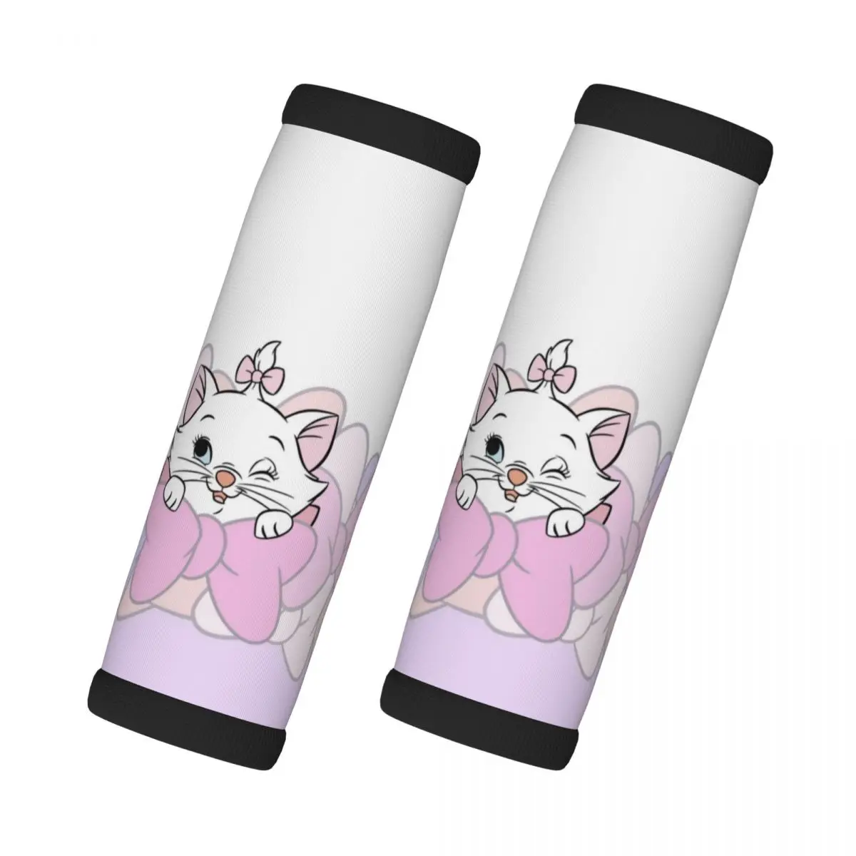 

Пользовательские The Aristocats, 2 шт., ручка для багажа, ручка холодильника, чемоданы с изображением кота, манги, дорожные аксессуары