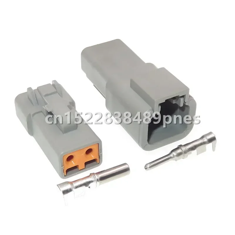 2 Pole DTP06-2S DTP04-2P DTP Series Auto Socket Waterproof Electrical Wiring Harness Plug For Deutsch Heavy Truck Accessories