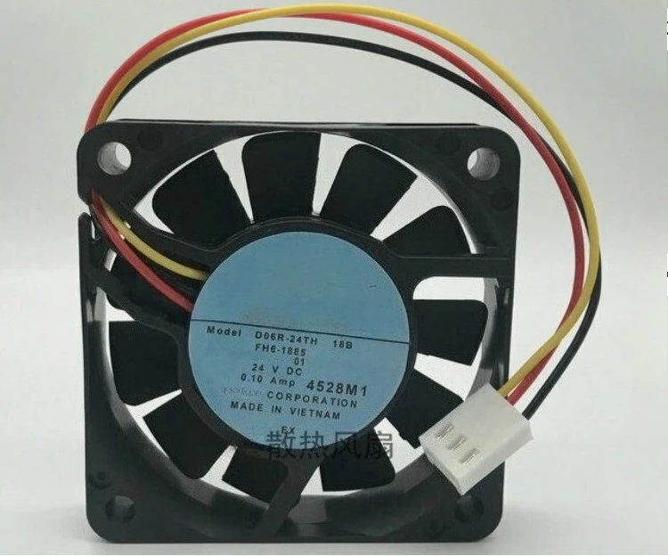 

Brand New Original D06R-24th 18b 6015 24V 0.10A mute inverter cooling fan Fast delivery