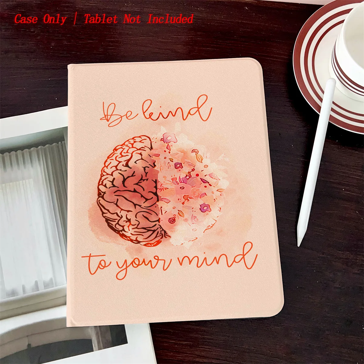 

Fresh & Simple Pink Art Print iPad Case - Book Style with Pen Slot, Auto Sleep/Wake, Compatible with Pro/Air/Mini